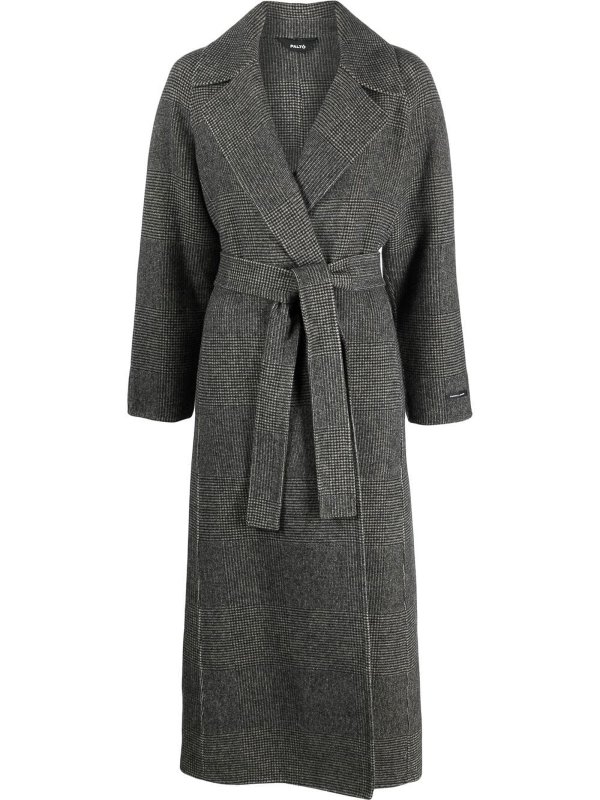 iKRIX PALT: Knielanger Mantel - Schwarz