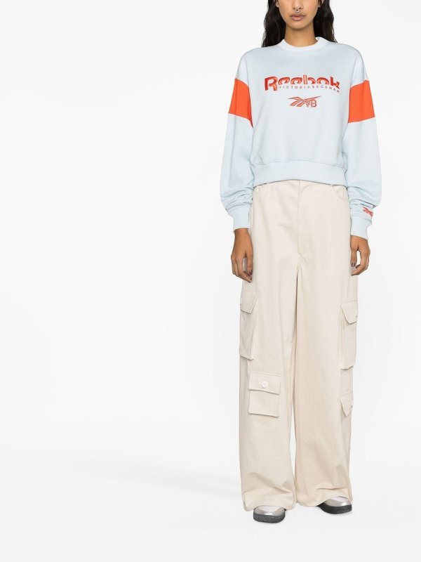 スウェットシャツ/セーター - ブルー shop online: REEBOK