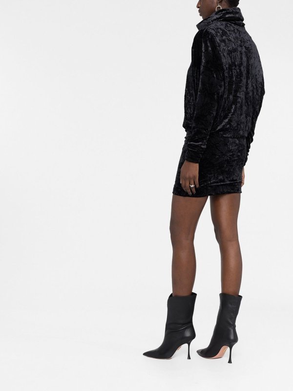 Black dress shop online: SAINT LAURENT