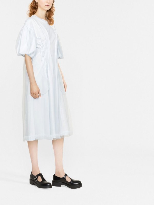 Robe Au Genou - Bleu shop online: SIMONE ROCHA