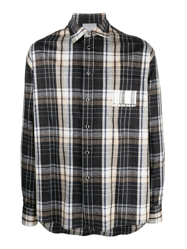 VTMNTS: Hemden - Hemd - Grau