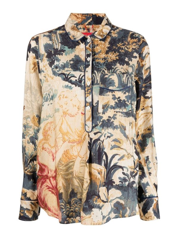 F.R.S FOR RESTLESS SLEEPERS: ポロシャツ - ポロシャツ - ブルー