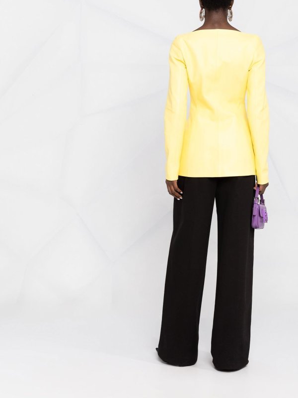 The Attico: Blazer online - Blazer - Gelb