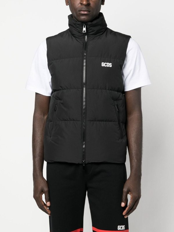 GCDS: Chalecos  online - Chaleco - Negro