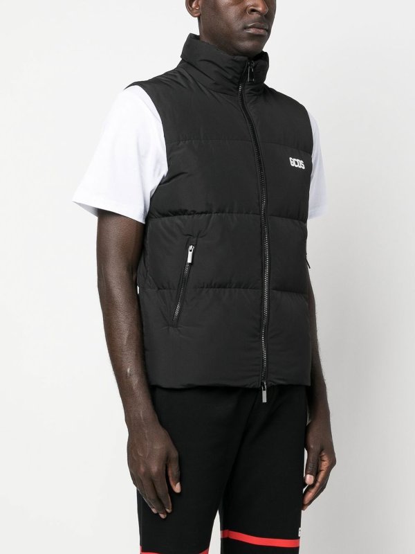 Chaleco - Negro shop online: GCDS
