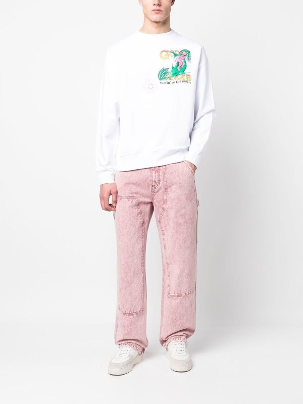 スウェットシャツ/セーター - 白 shop online: GCDS