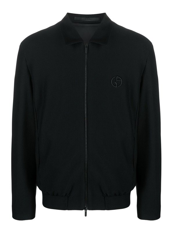 GIORGIO ARMANI: Sweatshirts & Sweaters - Blouson jacket