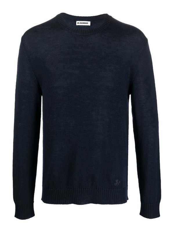 JIL SANDER: crew necks - Wool crewneck