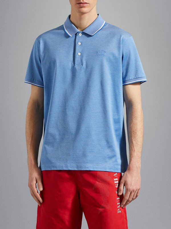 PAUL & SHARK: polo shirts online - Cotton polo shirt