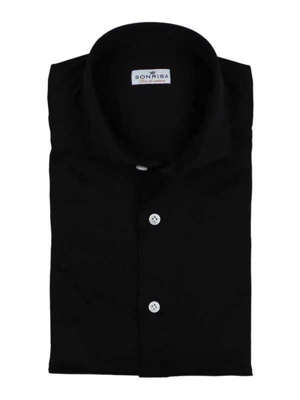 SONRISA: Camisas - Camisa - Negro