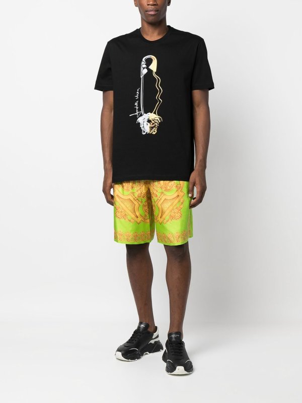 VERSACE: Hosen Shorts online - Shorts - Gelb