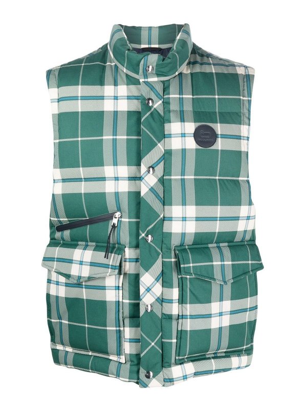 WOOLRICH: Westen - Weste - Grün