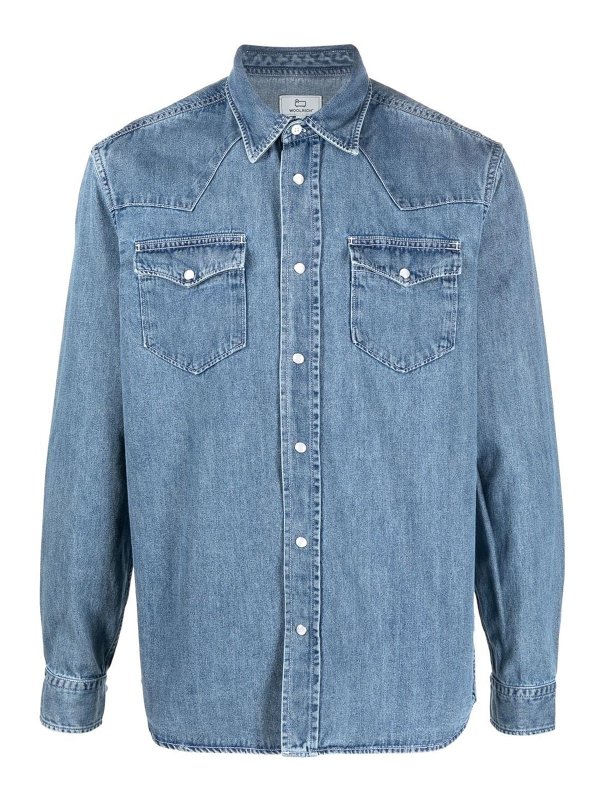 WOOLRICH: camicie - Camicia in denim