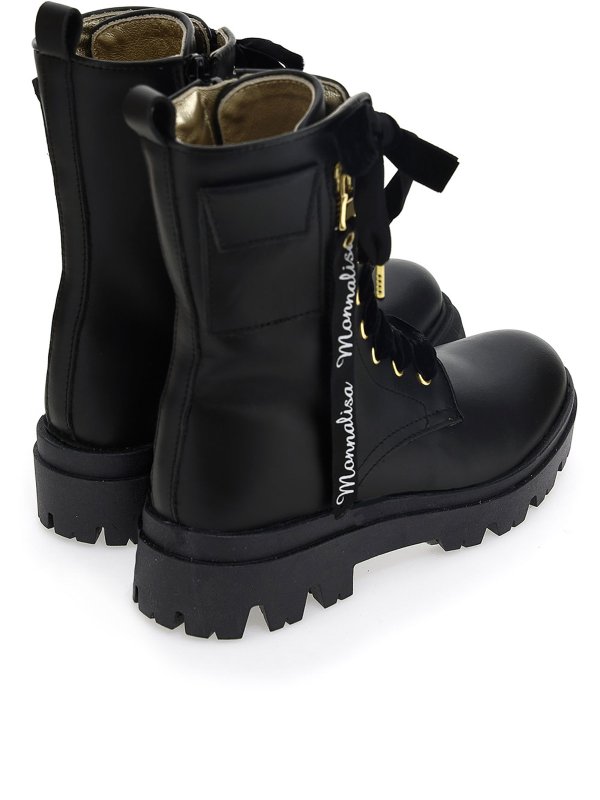 iKRIX Monnalisa Bebè: ブーティー - アンクルブーツ - 黒