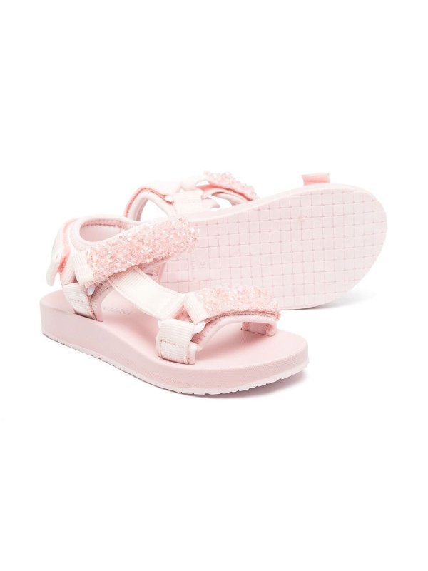 iKRIX Monnalisa Bebè: sandals - Pink sandals