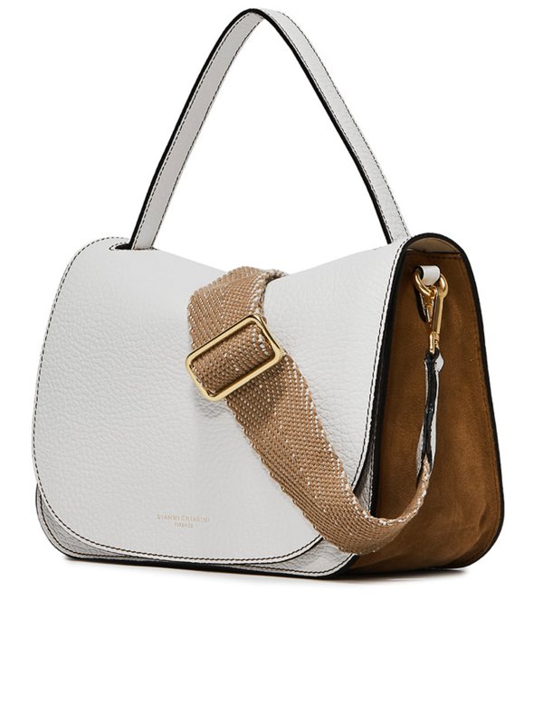 iKRIX GIANNI CHIARINI: クロスボディバッグ - クロスボディバッグ - 白