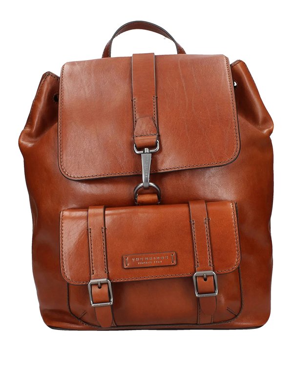 THE BRIDGE: backpacks - Leather Backpack