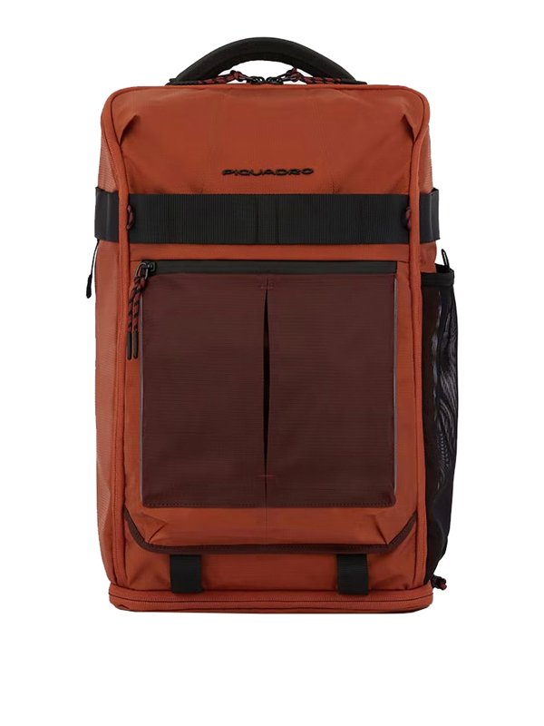PIQUADRO: backpacks - Fabric backpack for pc