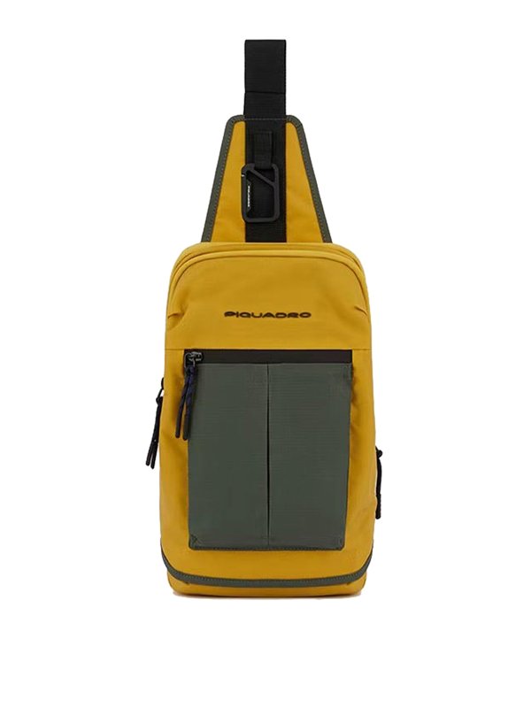 PIQUADRO: Schultertaschen - Schultertasche - Gelb