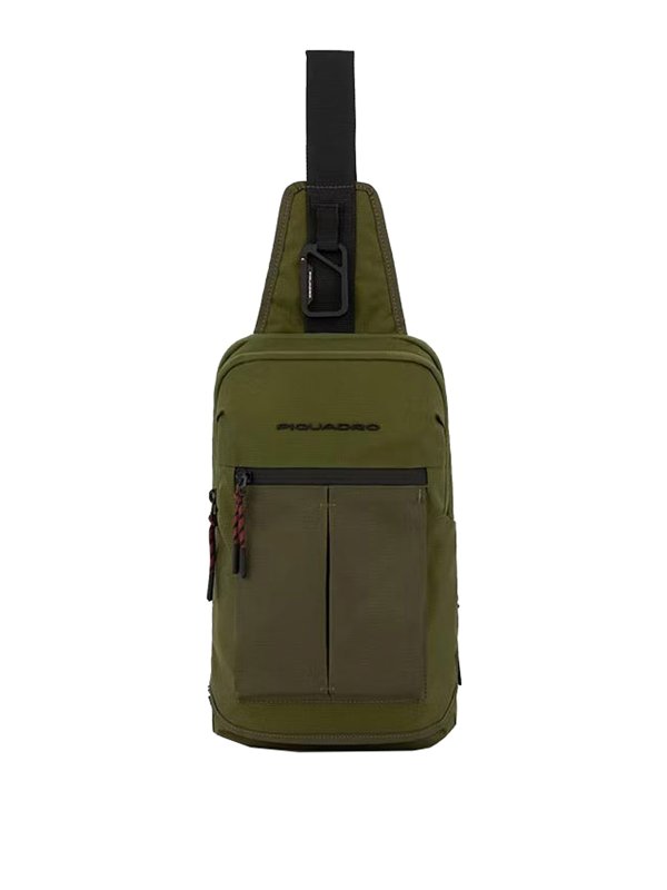 PIQUADRO: Schultertaschen - Schultertasche - Grün