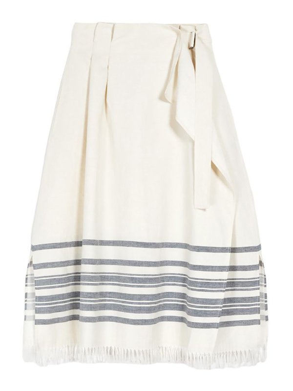 Max Mara: Long skirts - Targa long skirt