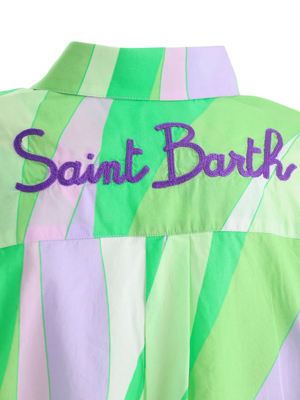 Camicia in cotone shop online: MC2 SAINT BARTH