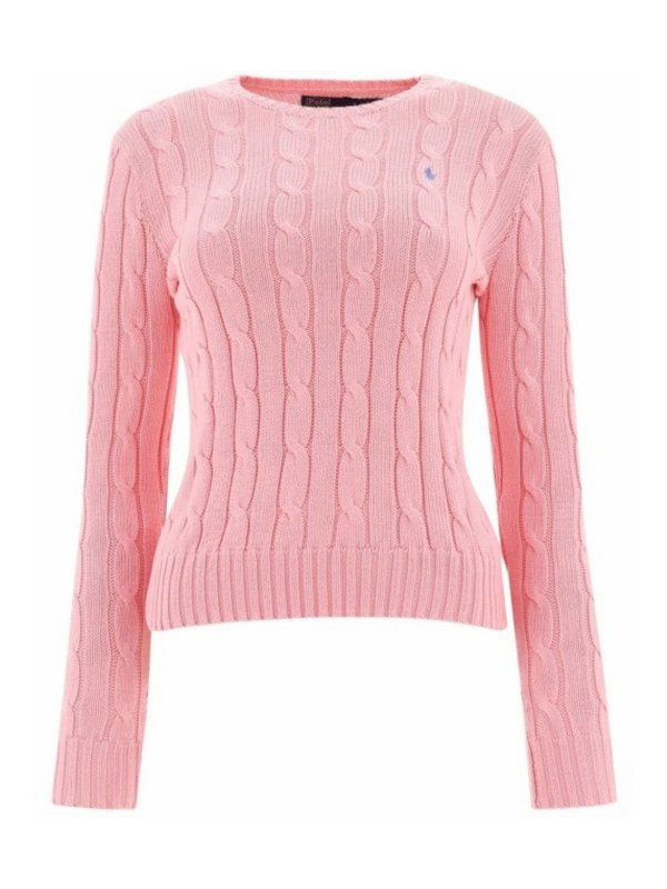 POLO RALPH LAUREN: Suéteres con cuello pico - Suéter Cuello Redondo - Rosado