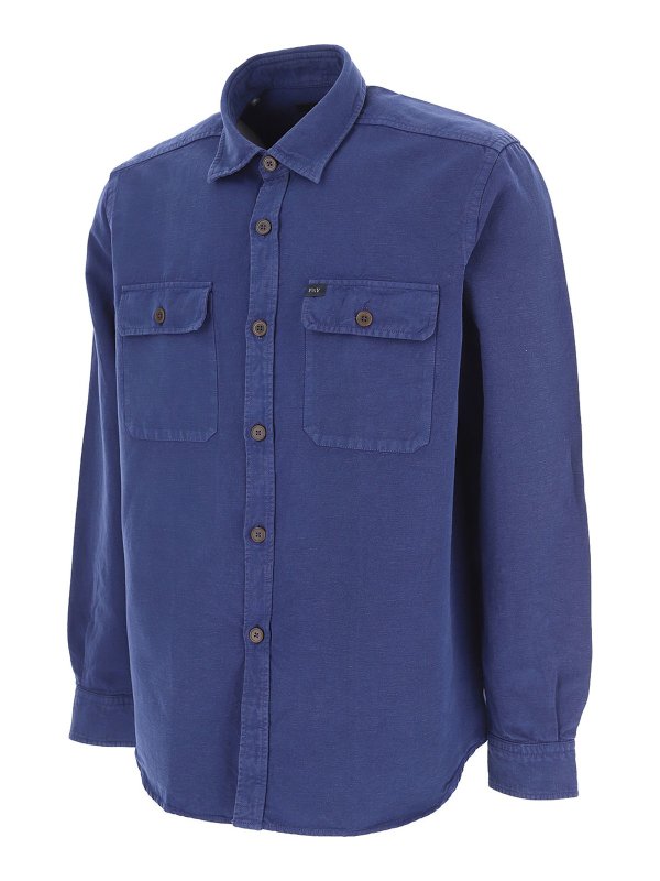 FAY: シャツ online - シャツ - ブルー