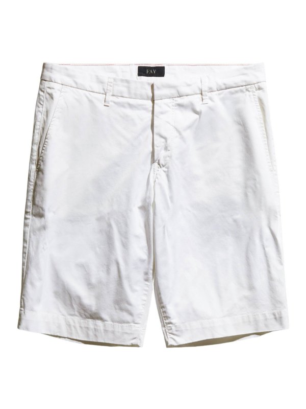 FAY: Hosen Shorts - Shorts - Weiß