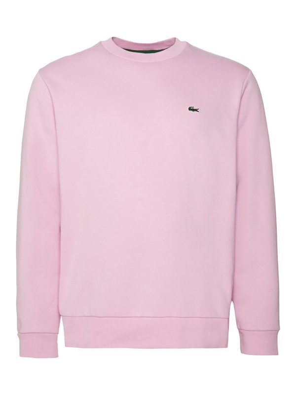 LACOSTE: maglia collo rotondo - Girocollo in cotone