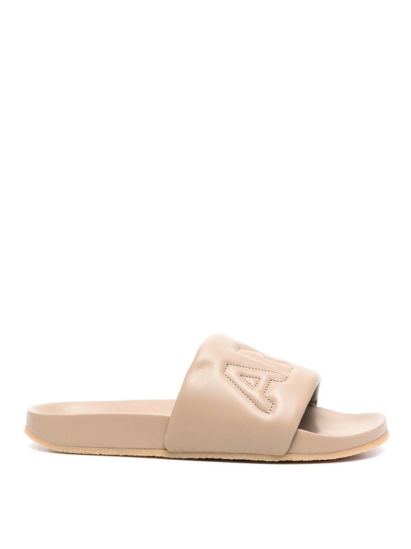 AMBUSH: ビーチサンダル - ビーチサンダル - ベージュ