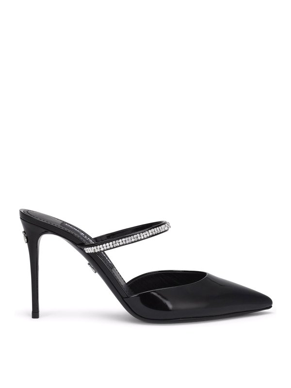 DOLCE & GABBANA: Zapatos chinelas - Chinelas - Negro