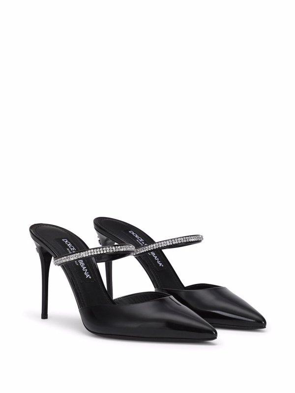 DOLCE & GABBANA: Zapatos chinelas online - Chinelas - Negro
