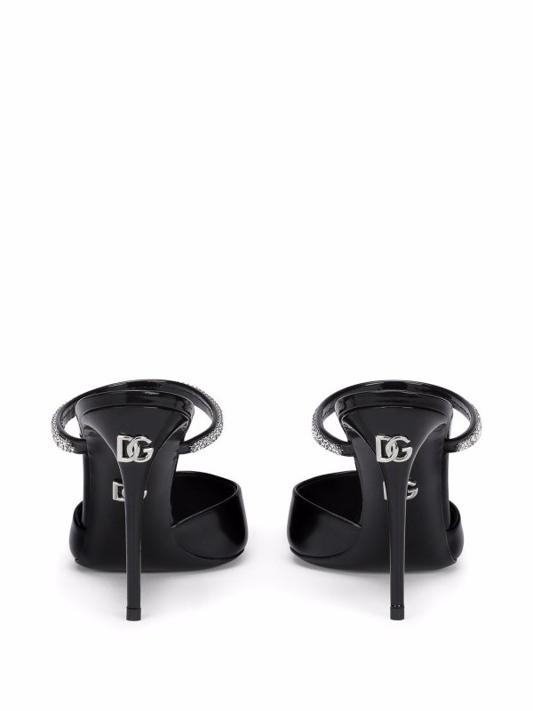 The Best Shops DOLCE & GABBANA: Zapatos chinelas - Chinelas - Negro