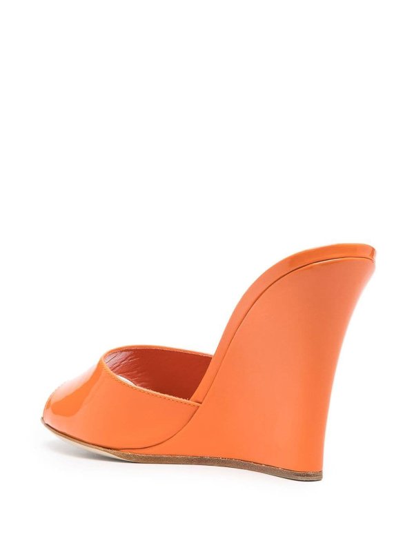 Mules - Orange shop online: Paris Texas