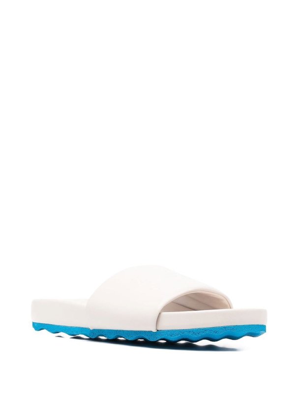 The Best Shops OFF-WHITE: flip flops - Logo slides