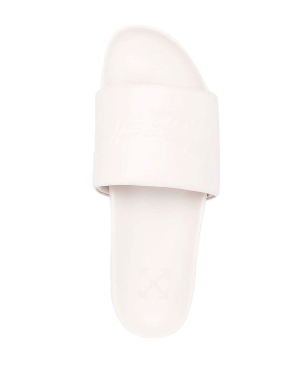 Logo slides shop online: OFF-WHITE