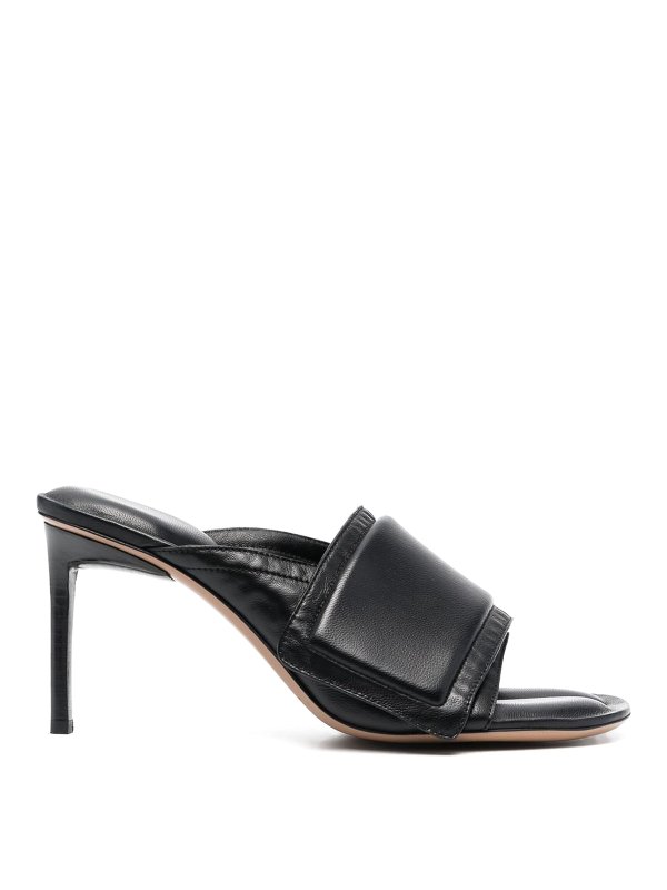 JACQUEMUS: ミュール - ミュール - 黒