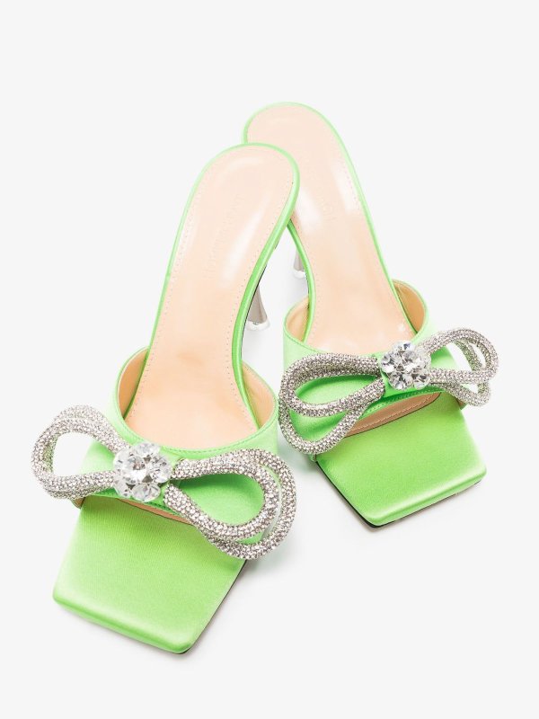 MACH & MACH: Zapatos chinelas online - Chinelas - Verde