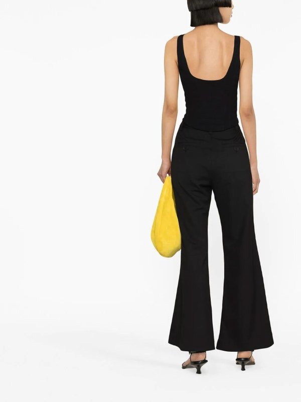 iKRIX BY MALENE BIRGER: カジュアルトラウザー - カジュアルパンツ - 黒