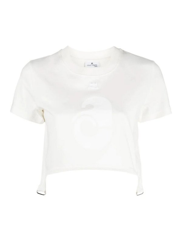 Courreges: Top e canotte - Top corto