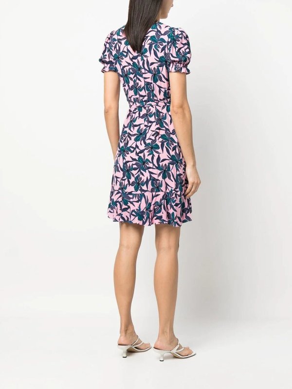 膝丈ドレス - フクシア shop online: Diane von Furstenberg