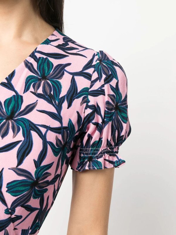 Diane von Furstenberg buy online 膝丈ドレス - フクシア