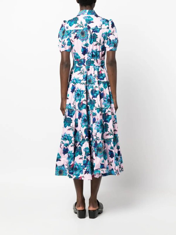 Robe Au Genou - Bleu Clair shop online: Diane von Furstenberg