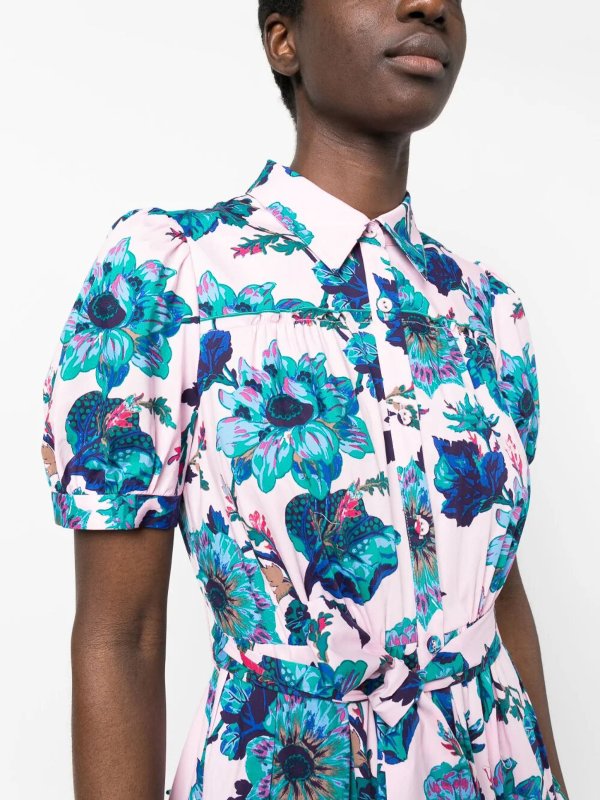 Diane von Furstenberg buy online Robe Au Genou - Bleu Clair