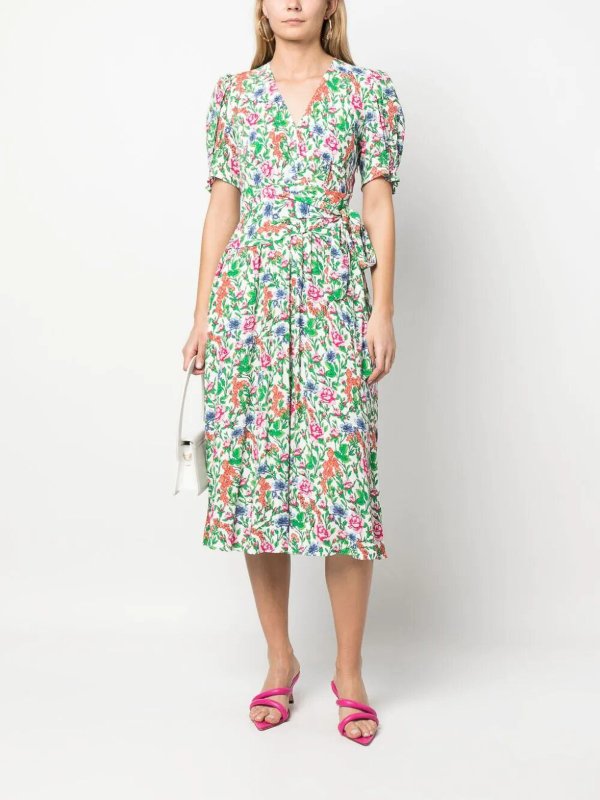 Diane von Furstenberg: ニーレングスドレス online - 膝丈ドレス - マルチカラー
