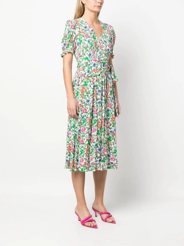 iKRIX Diane von Furstenberg: ニーレングスドレス - 膝丈ドレス - マルチカラー