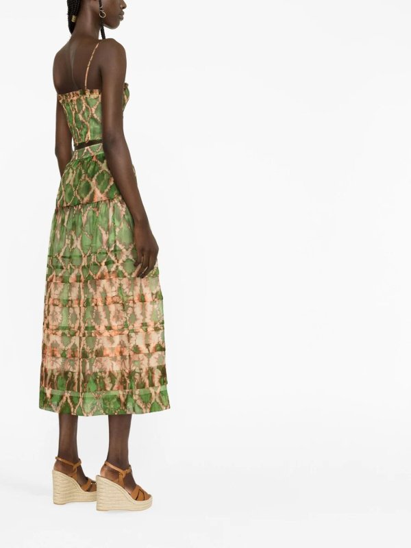 iKRIX ULLA JOHNSON: Jupes midi et au genou - Jupe Midi - Vert