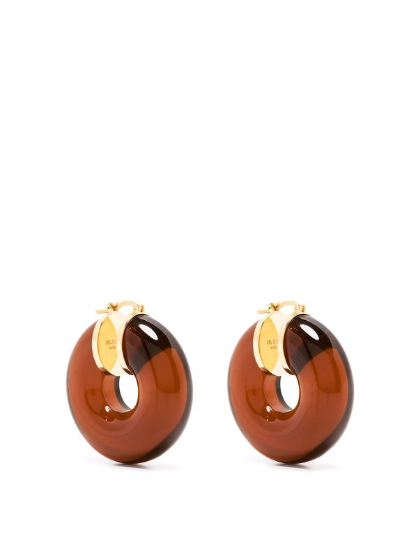 JIL SANDER: Earrings - Hoop earrings