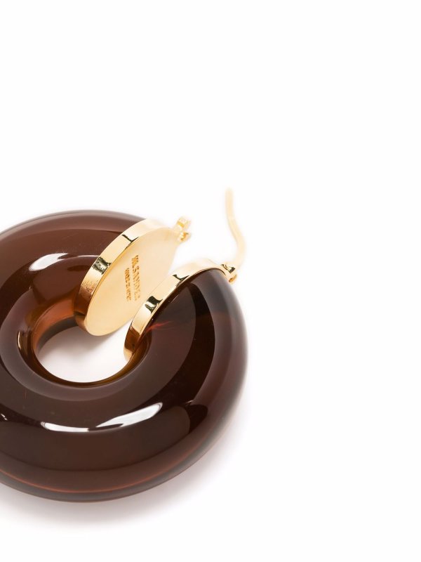 JIL SANDER: Earrings online - Hoop earrings
